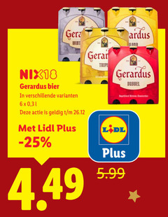  gerardus speciaalbieren 6 nix18 bier dubbel 31 5.99 
