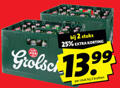  grolsch krat bier 2 25 stuks stuk kratten 