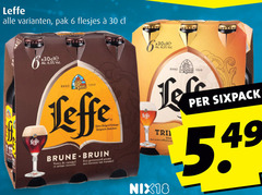  leffe speciaalbieren 6 30 pak 5 vel brune bruin notes arme geroosterd aroma anno le tri nix18 save 