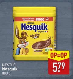  nesquik chocolademelk 1 nouveau format 800g formaat nestle original le lait vitamine nutri score pour berekend 