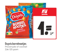  duyvis borrelnootjes 1 1806 nutri score since borrel nootjes cocktail krokant maatje kleiner zak 