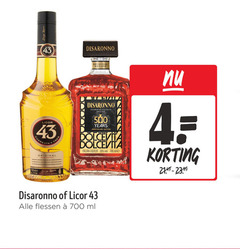  disaronno licor 43 likeur 4 28 500 700 cuarenta tres original mediterrane ingredientes seleccion le recipe dolcevita since years anniversary edition italian liqueur ml flessen 