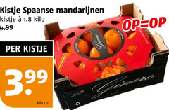  mandarijnen kistje spaanse kilo 