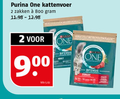  one kattenvoer 2 purina zakken 90 kilo bifensis adult sterilcat 