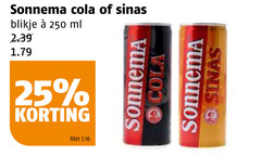 klik op dit plaatje voor een vergroting en voor vergelijkbare aanbiedingen gerelateerd aan
sonnema mixdrank 25 250 cola sinas blikje ml liter sonnema mixdrank 25 250 cola sinas blikje ml liter