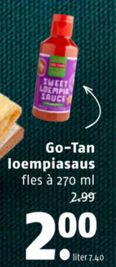  snacksaus 200 sweet sauce go tan loempiasaus fles ml liter 