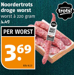  noordertrots droge worst kilo trots noorder 