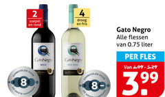  rode wijn witte 2 4 8 soepel rond 00 hamersma gato negro merlot droog fris gato pinot grigio san pedro flessen liter fles 