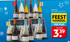  witte wijn rode 2 4 5 soepel rond park villa ark merlot chardonnay droog fris selection blanc vilten sauvignon flessen liter feest voordeel fles 