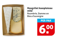  buitenlandse kaas kaasplateau mild roombrie bleu pak 60 