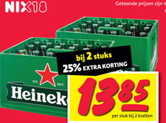  heineken krat bier 2 25 nix18 stuks stuk kratten 