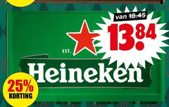  heineken krat bier 25 