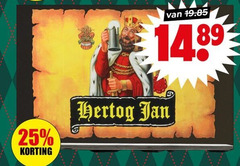  hertog jan krat bier 25 