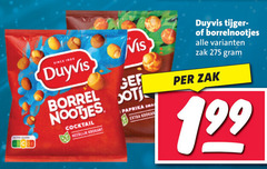  duyvis borrelnootjes 1609 since borrel nootjes cocktail krokant paprika tijger zak 