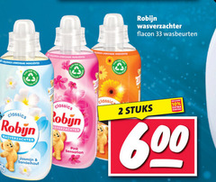 robijn wasverzachter 2 10 33 600 flacon wasbeurten classics jasmijn sandelhout pink sensation classic stuks 