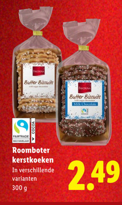  koeken 300 favorina butter biscuits decoration milk chocolate fairtrade havelaar roomboter kerstkoeken 