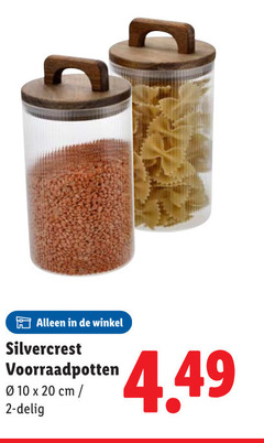  voorraadpotten 2 10 20 silvercrest cm delig 
