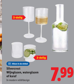  karaf glazen wijnglazen 2 delig silvercrest waterglazen modern 
