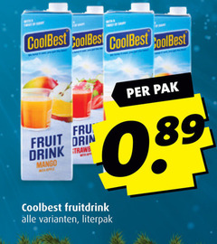  coolbest vruchtensap twist by fruit drink mango pak fruitdrink 