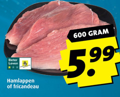  varkensfricandeau hamlappen 600 beter leven fricandeau 5.99 