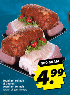  beenham 500 culinair boeren naturel gemarineerd 