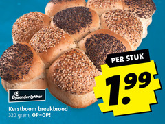  broodjes 320 bijzonder kerstboom breekbrood stuk 