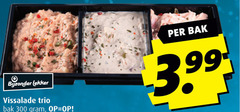  salade 300 bijzonder vissalade trio bak 3.99 