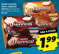  nestle toetje 4 100 choco slagroom dessert pak bekers cafe koffie le cave www chocolat stuks 