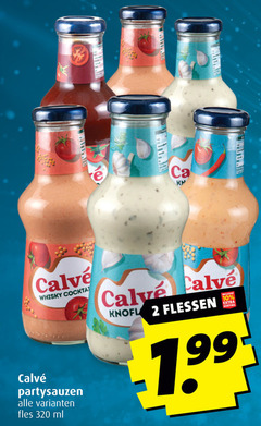  calve snacksaus 2 10 320 whisky cocktail partysauzen fles ml flessen 