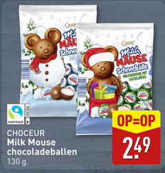  chocolade milch fairtrade cocoa milk mouse chocoladeballen 