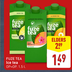  fuze tea ice green calories infused with black extract from l peach hibiscus taste new recipe elders 