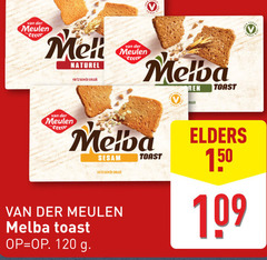  van der meulen toast 120 150 naturel vertrouwde melba sesam elders 