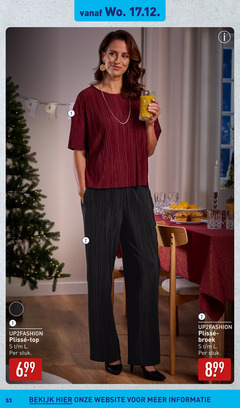  1 2 plissee top stuk broek bekijk 