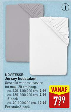 klik op dit plaatje voor een vergroting en voor vergelijkbare aanbiedingen gerelateerd aan
2 20 novitesse jersey hoeslaken matrassen cm hoog ca. 180-200x200 pack 90-100x200 stuk 2 20 novitesse jersey hoeslaken matrassen cm hoog ca. 180-200x200 pack 90-100x200 stuk
