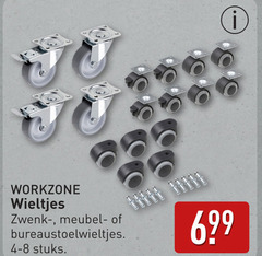  wielen workzone wieltjes meubel stuks 