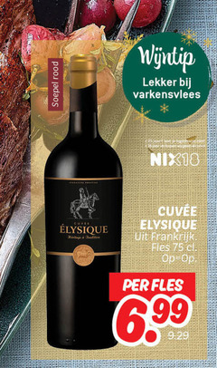 klik op dit plaatje voor een vergroting en voor vergelijkbare aanbiedingen gerelateerd aan
75 soepel rood wijntip lekker bij varkensvlees cuvel eelysique hillage tradition nix18 cuveee elysique uit frankrijk . fles cl op per 6.99 75 soepel rood wijntip lekker bij varkensvlees cuvel eelysique hillage tradition nix18 cuveee elysique uit frankrijk . fles cl op per 6.99