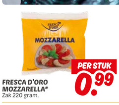  doro mozzarella zak stuk 