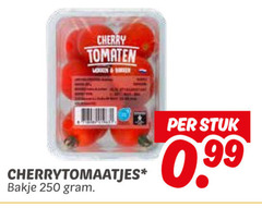  cherry tomaten 250 cherrytomaatjes bakje stuk 