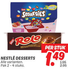  nestle rolo toetje 2 4 aardbei fraise dessert pet ei desserts pak stuks kleuren natuurlijke stuk 