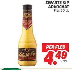  zwarte kip advocaat 50 fles anno 5.99 