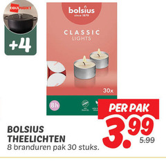  bolsius theelichten 8 30 1870 4 since classic lights branduren pak stuks 30x 3.99 5.99 