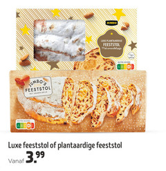  stol jumbo feeststol amandelspijs nutri score luxe plantaardige 3.99 