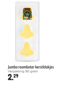  roomboter 90 klokjes jumbo kerstklokjes 