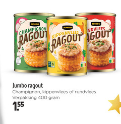  jumbo huismerk ragout 4 400 champignon kippenvlees rundvlees serveertip 