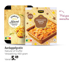 klik op dit plaatje voor een vergroting en voor vergelijkbare aanbiedingen gerelateerd aan
450 nutri score royaal gevulde naturel aardappel gratin ovenschaal jumbo aardappelgratin truffel 450 nutri score royaal gevulde naturel aardappel gratin ovenschaal jumbo aardappelgratin truffel