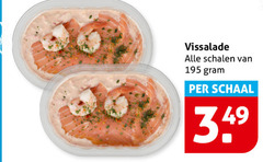  salade vissalade schalen schaal 