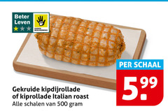  kiprollade 500 beter leven gekruide kipdijrollade italian roast schalen schaal 