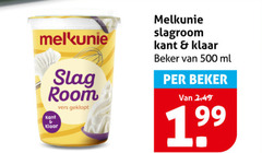  melkunie slagroom 500 slag room kant klaar vers geklopt beker ml 