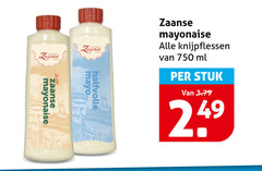  wijngaarden mayonaise 750 zaanse mayo halfvolle knijpflessen ml stuk 