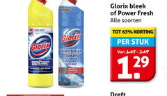  100 glorix zonder bleek toiletreiniger ocean sans verwijdert kalkaanslag power fresh soorten stuk dreft 